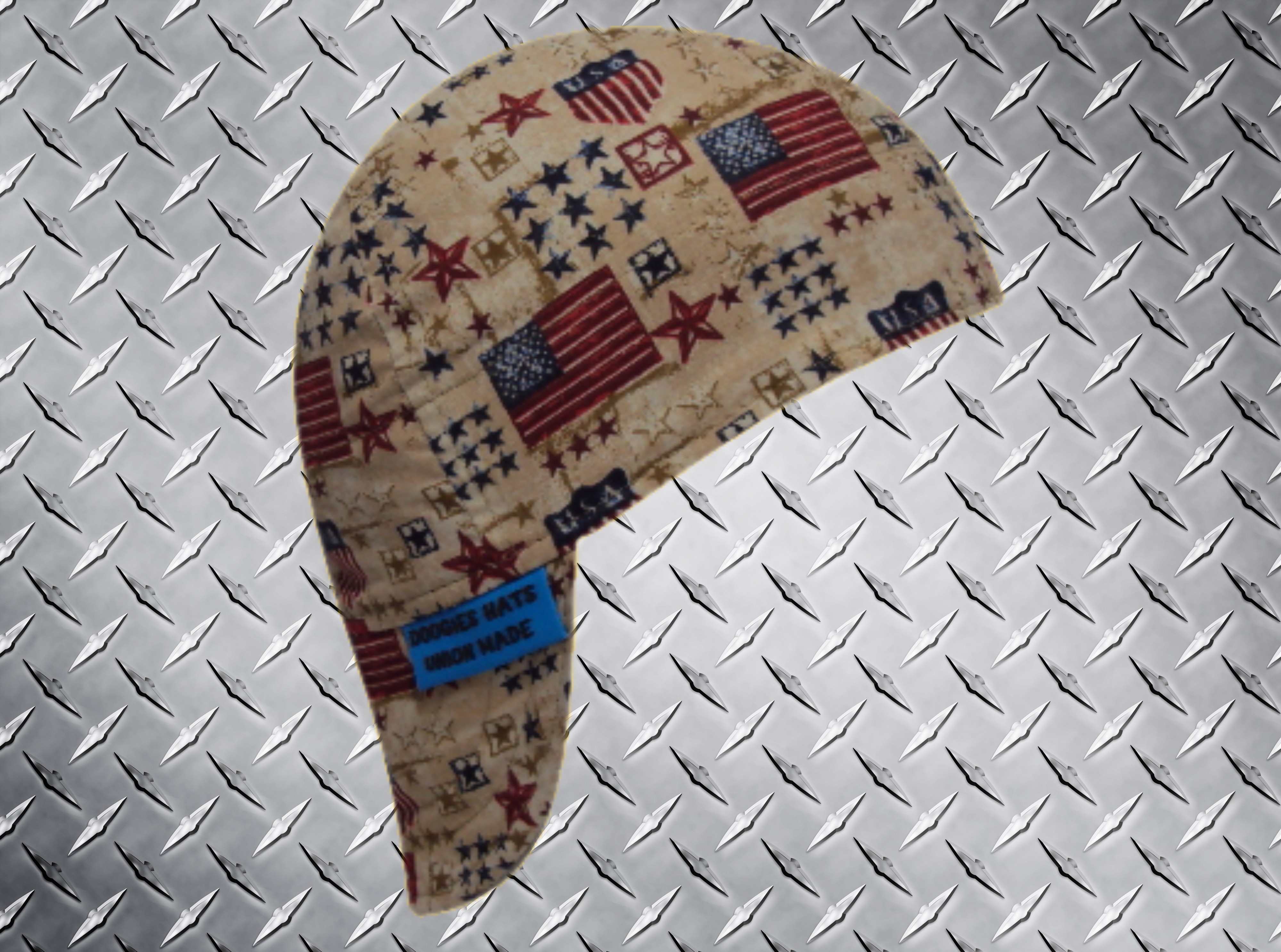 Antique American Flags Welding Cap
