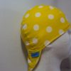 Polka Dots White On Yellow Welding Hat