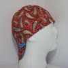 Red Perfect Paisley Welding Cap