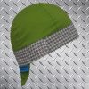 Hounds Tooth Grey Band Welding Hat