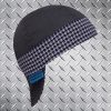 Hounds Tooth Purple Band Welding Hat