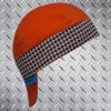 Hounds Tooth Brown Band Welding Hat