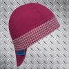 Hounds Tooth Pink Band Welding Hat