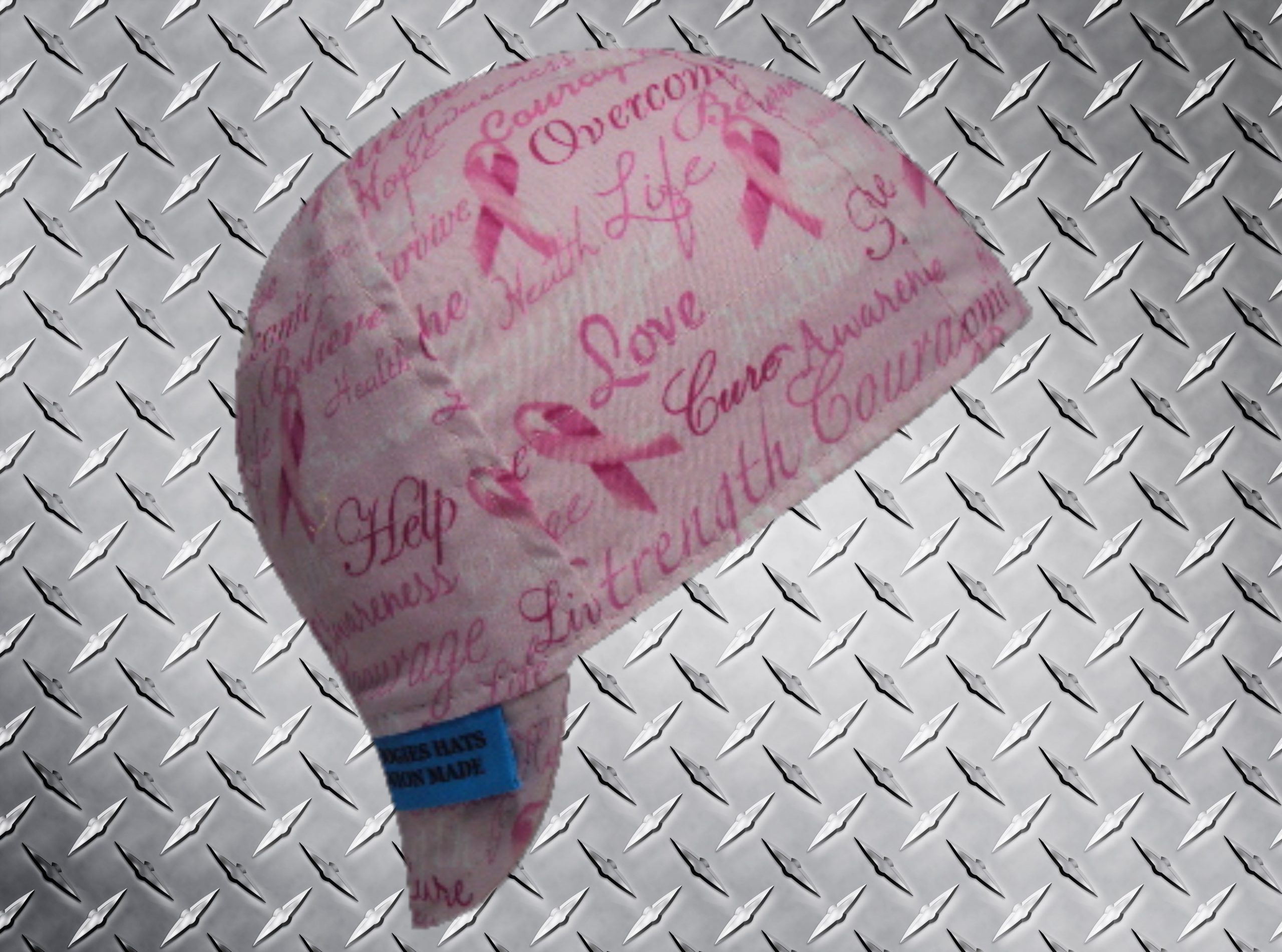 Breast Cancer Ribbon Welders Cap