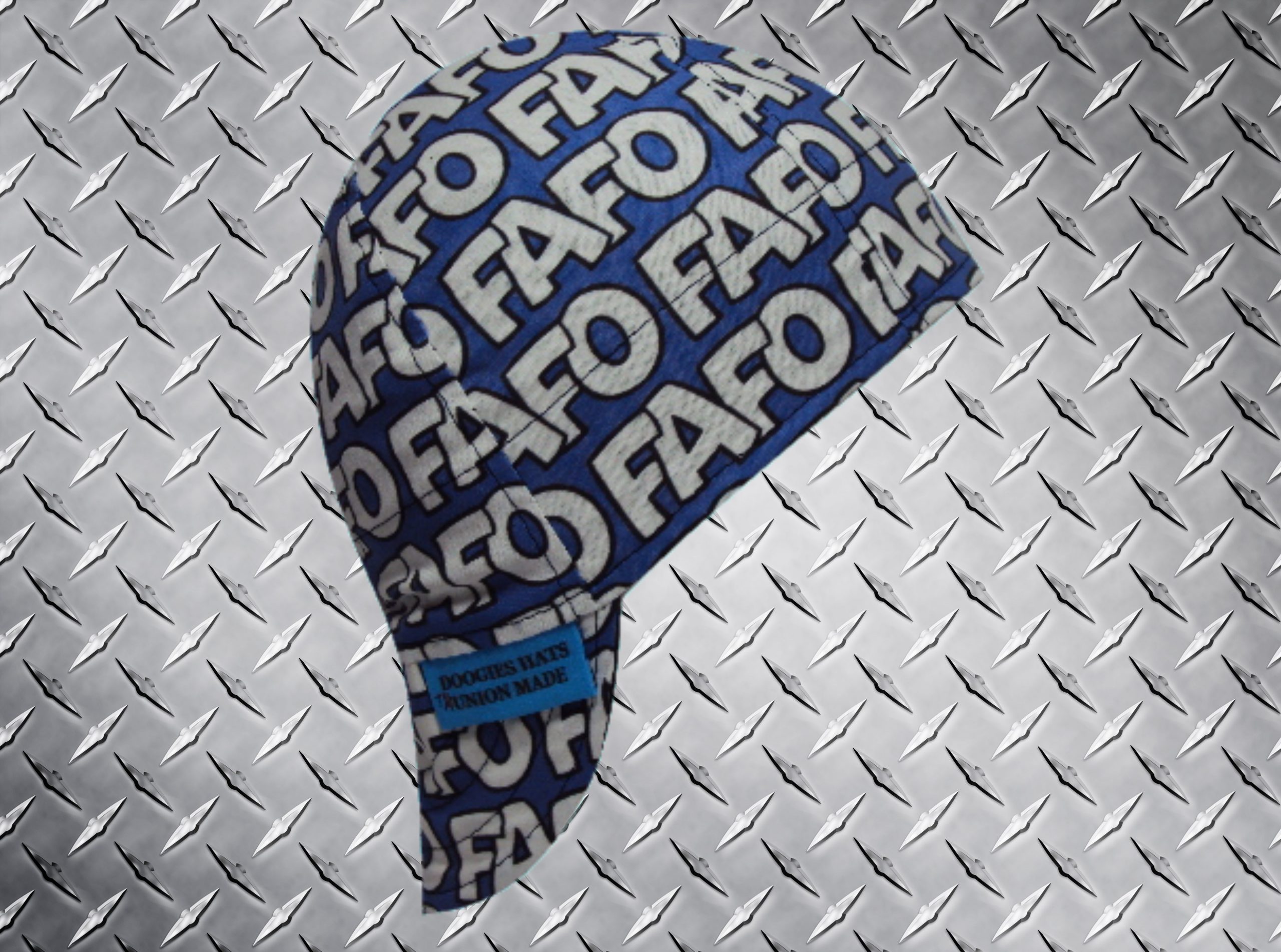 FAFO Blue Welding Hat
