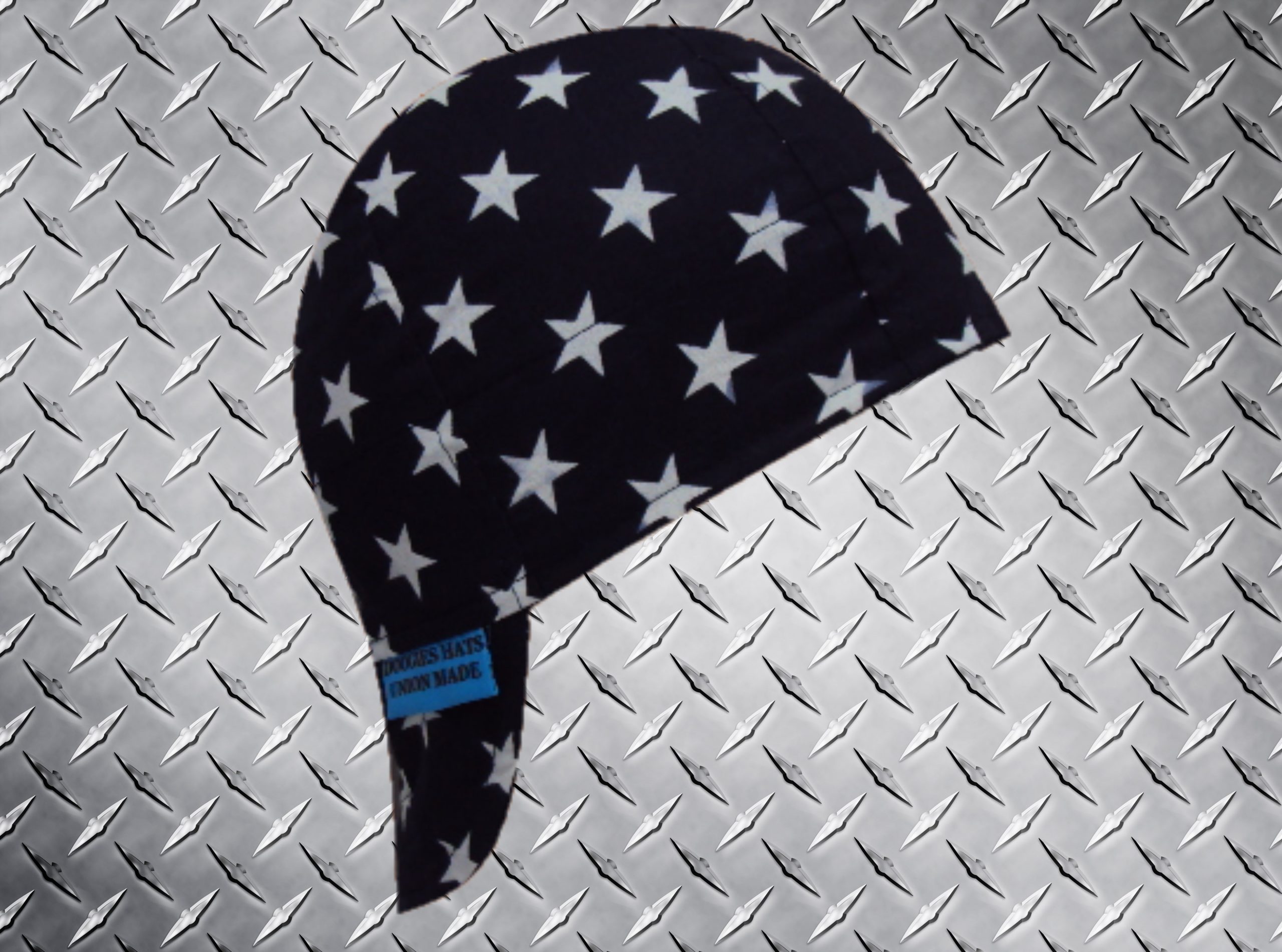 Stars On Navy Blue Welders Hat