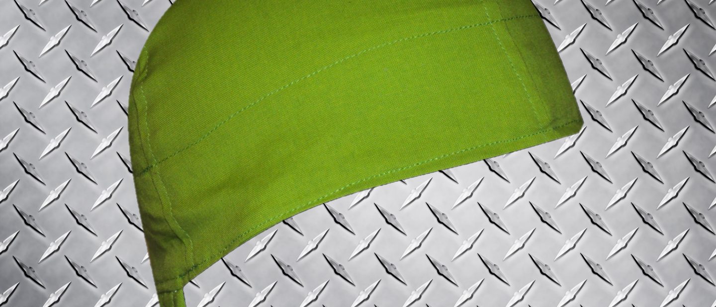 All Lime Green Welders Hat