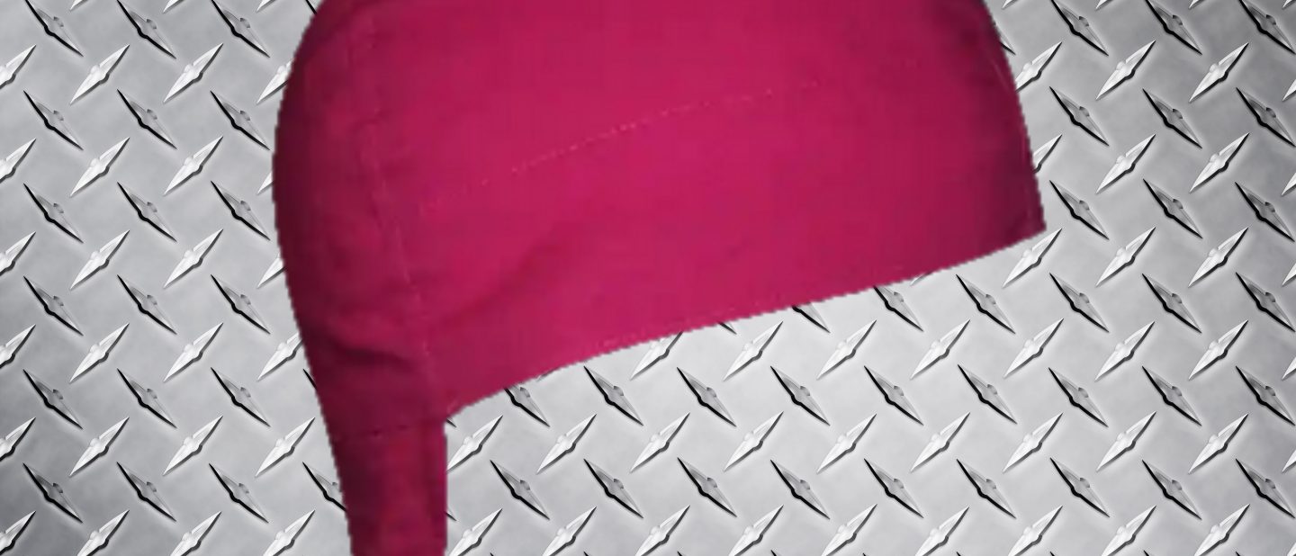 All Hot Pink Welding cap