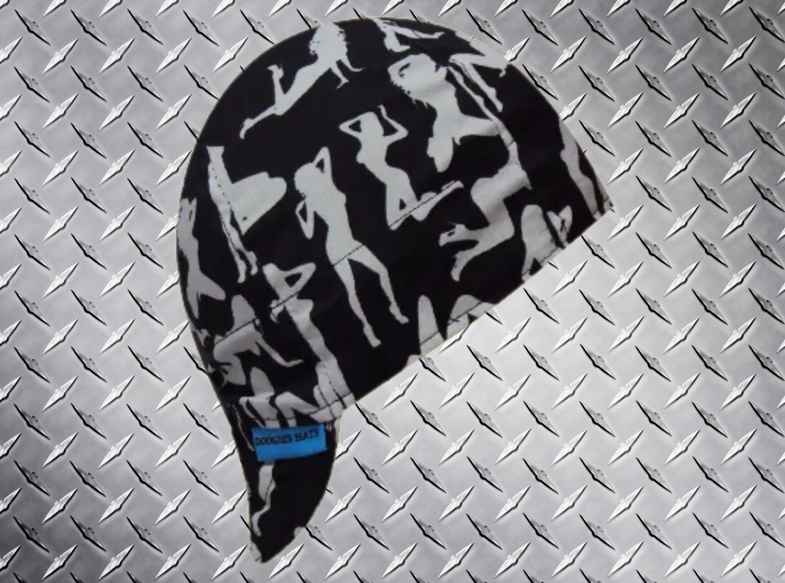 Black Silhouettes Welding Cap