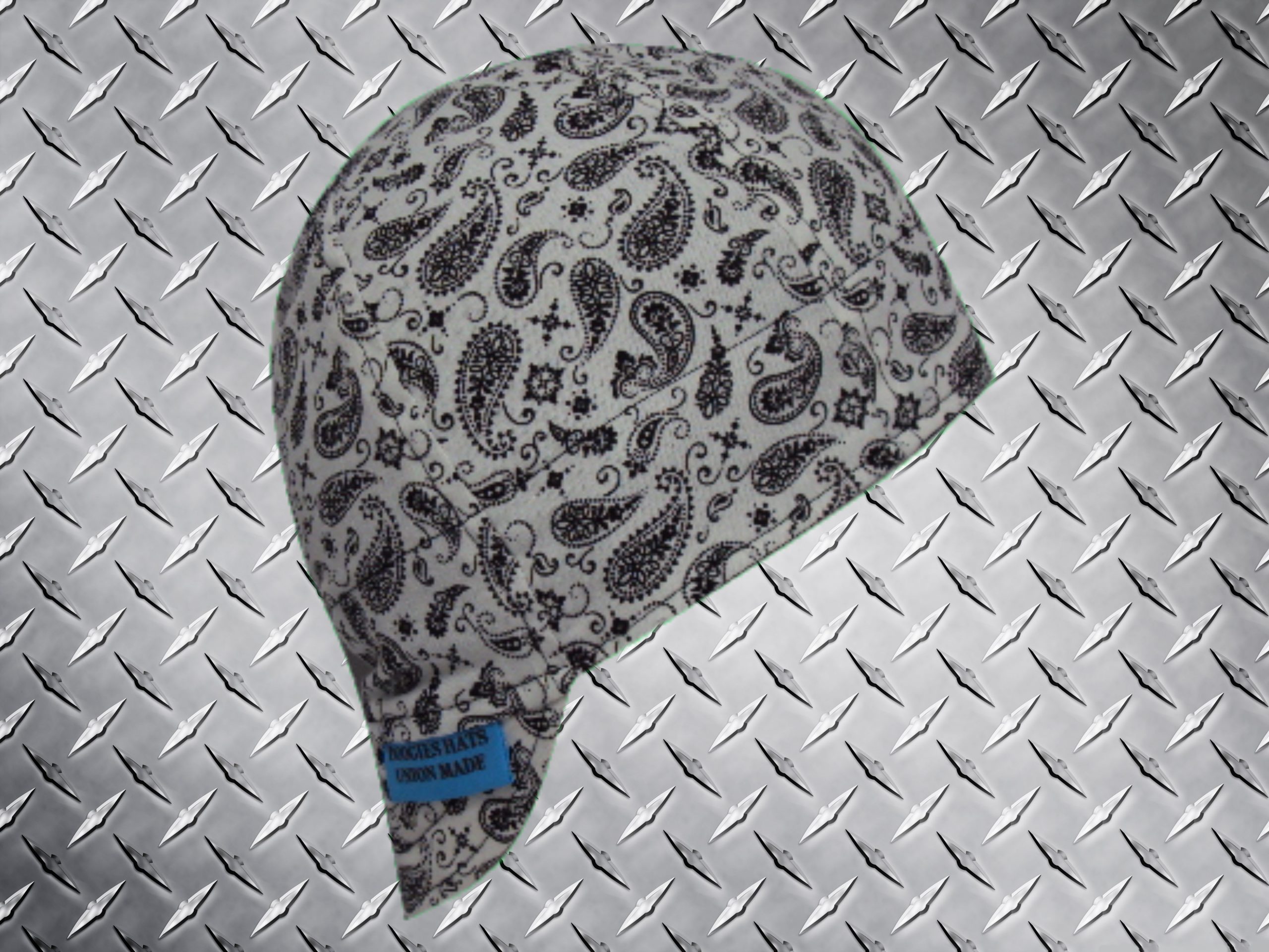 Classic White Bandana Welding Cap