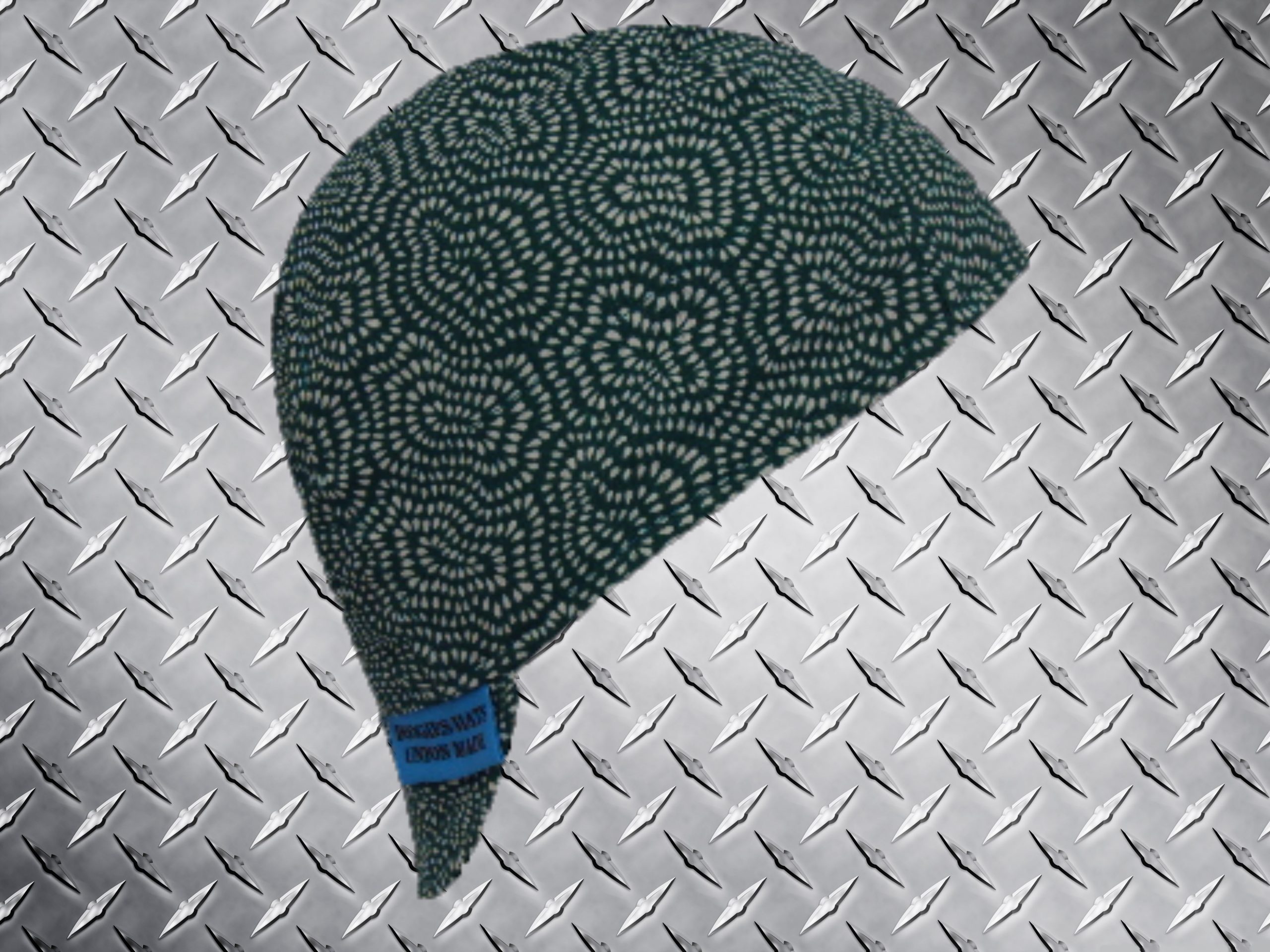 Green Topographic Welders Hat