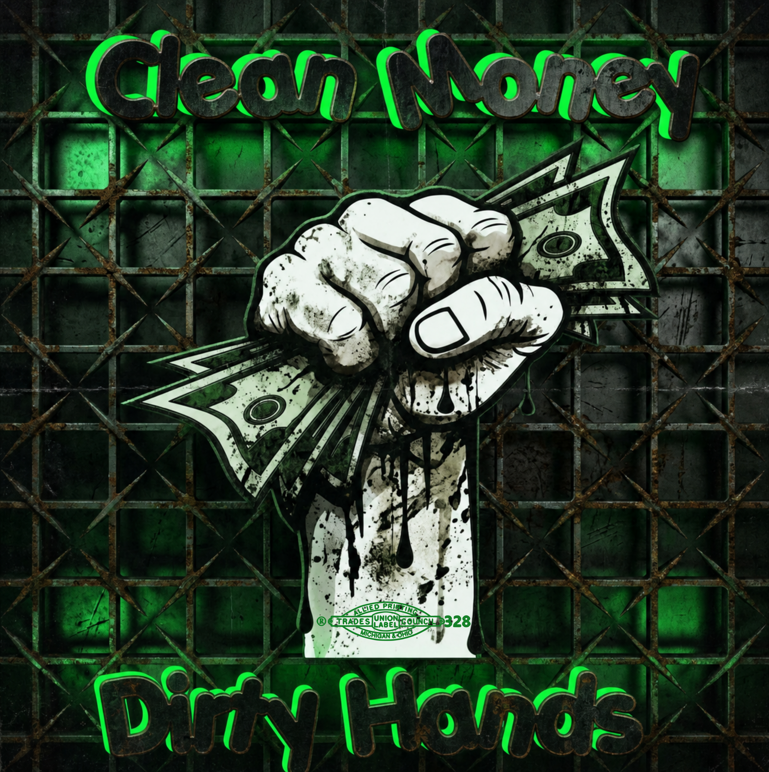 Dirty Hands Clean Money Welding Cap ©