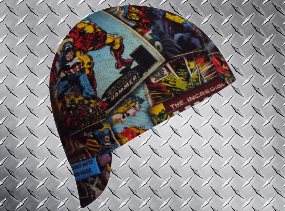Comic Book Covers Welding Cap