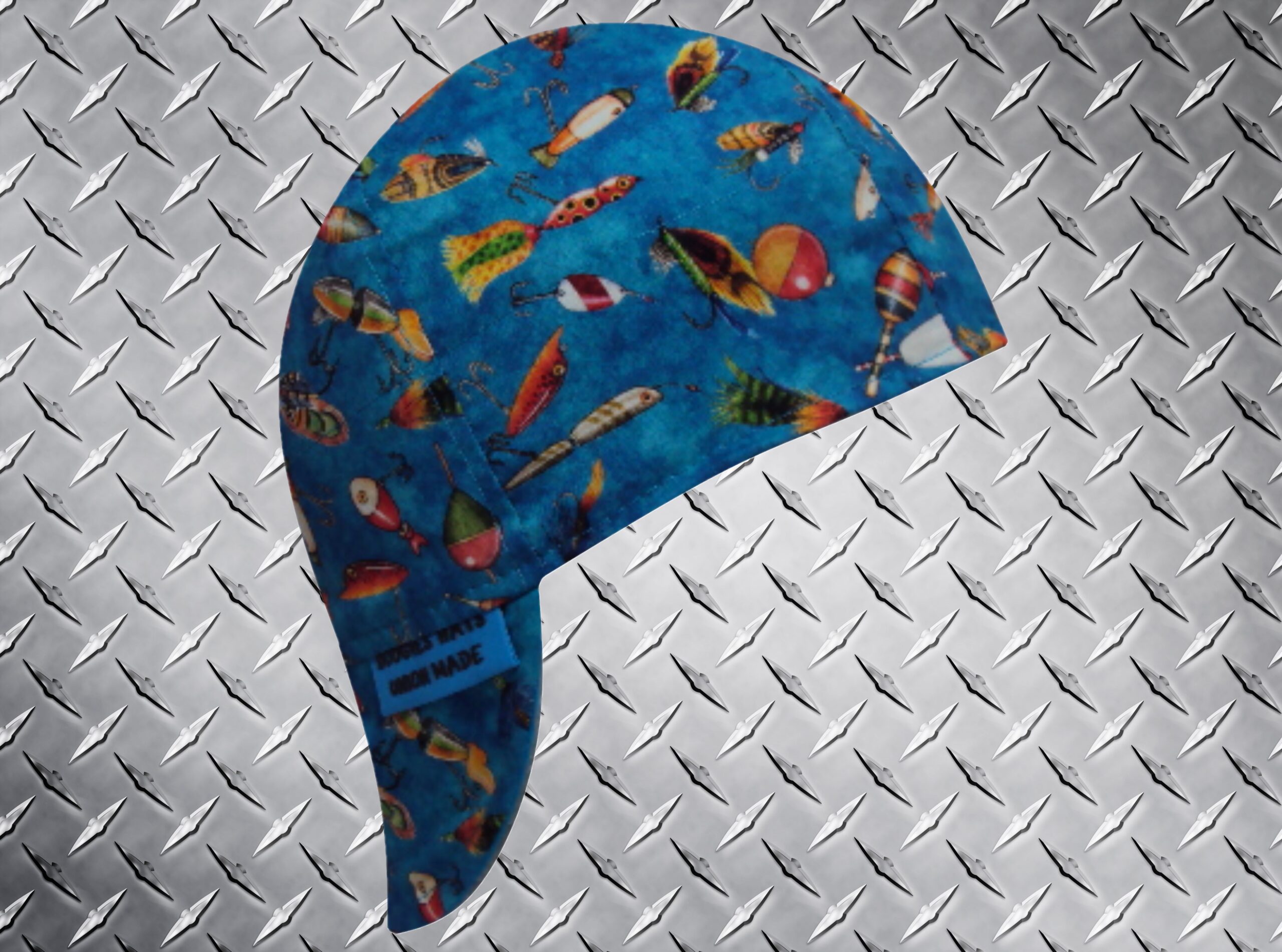 Fishing Lures Blue Welding Cap