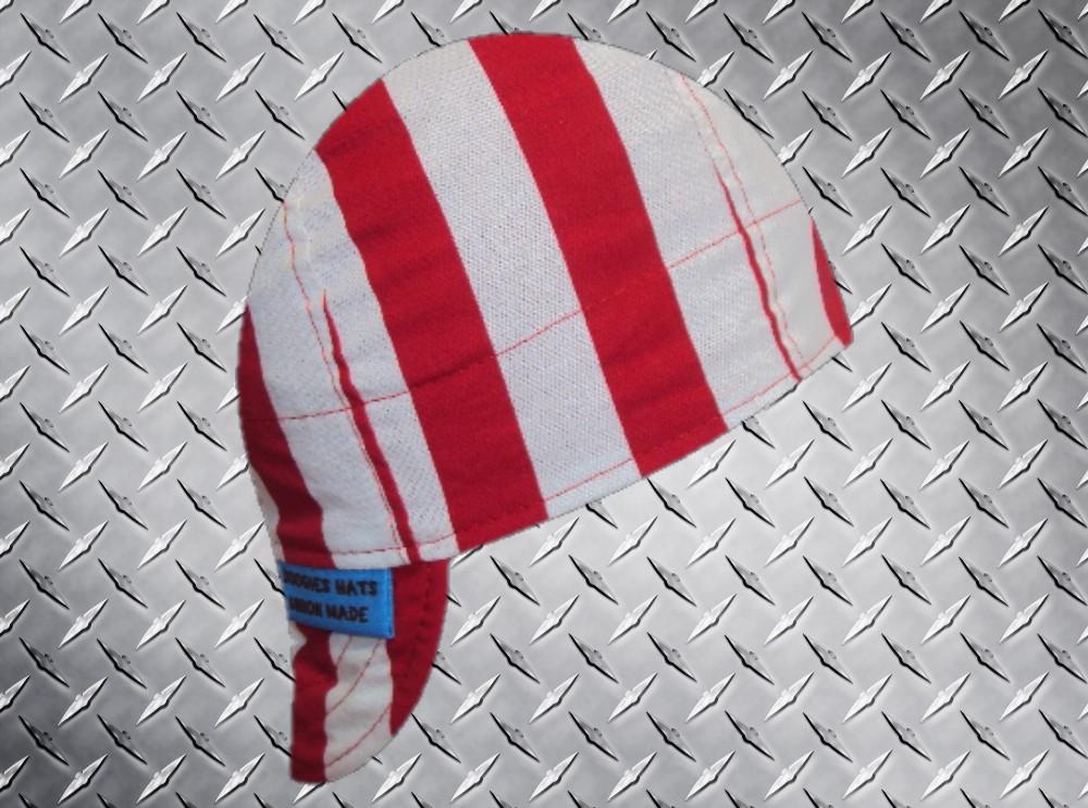 Candy Stripe Welding Hat