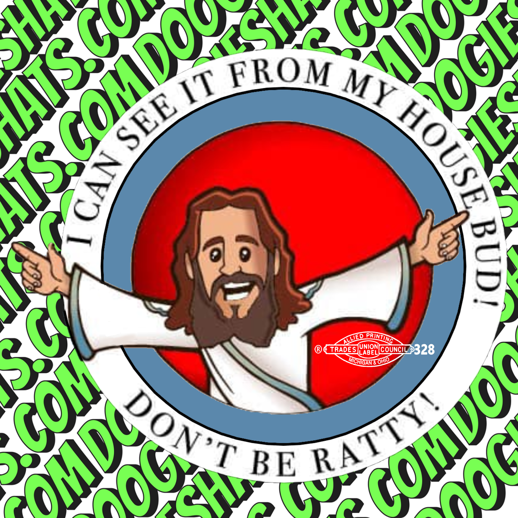 Don't Be Ratty Sticker