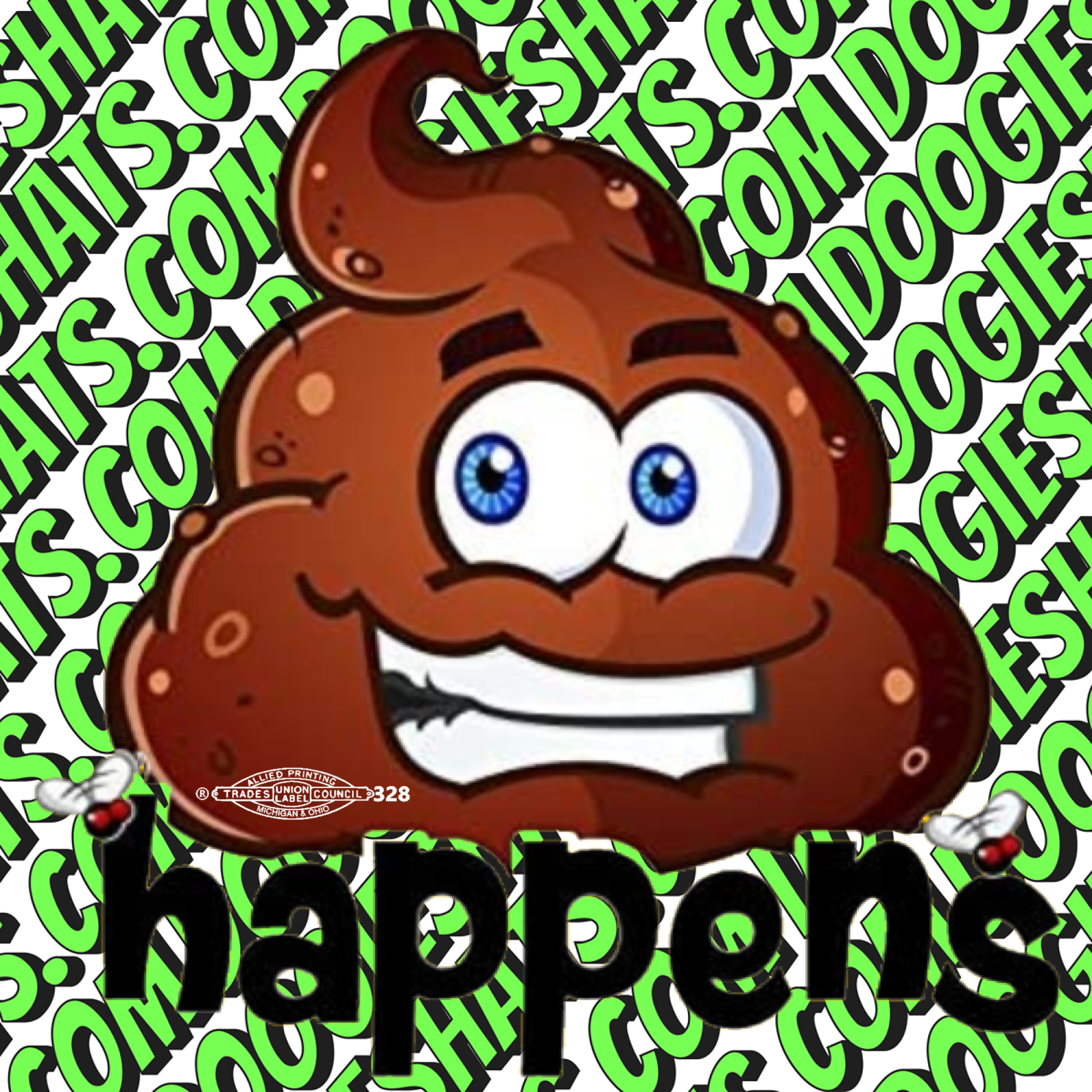 Sh!t Happens Sticker